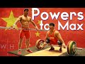 Tian Tao Max Effort Powers (150kg Power Snatch) w/ Chen Lijun | '19 Swiss Cup