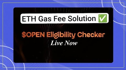 Open Ledger Airdrop Claim Update Today || Open ledger Airdrop Claim ETH Gas Fee  Solution Fix