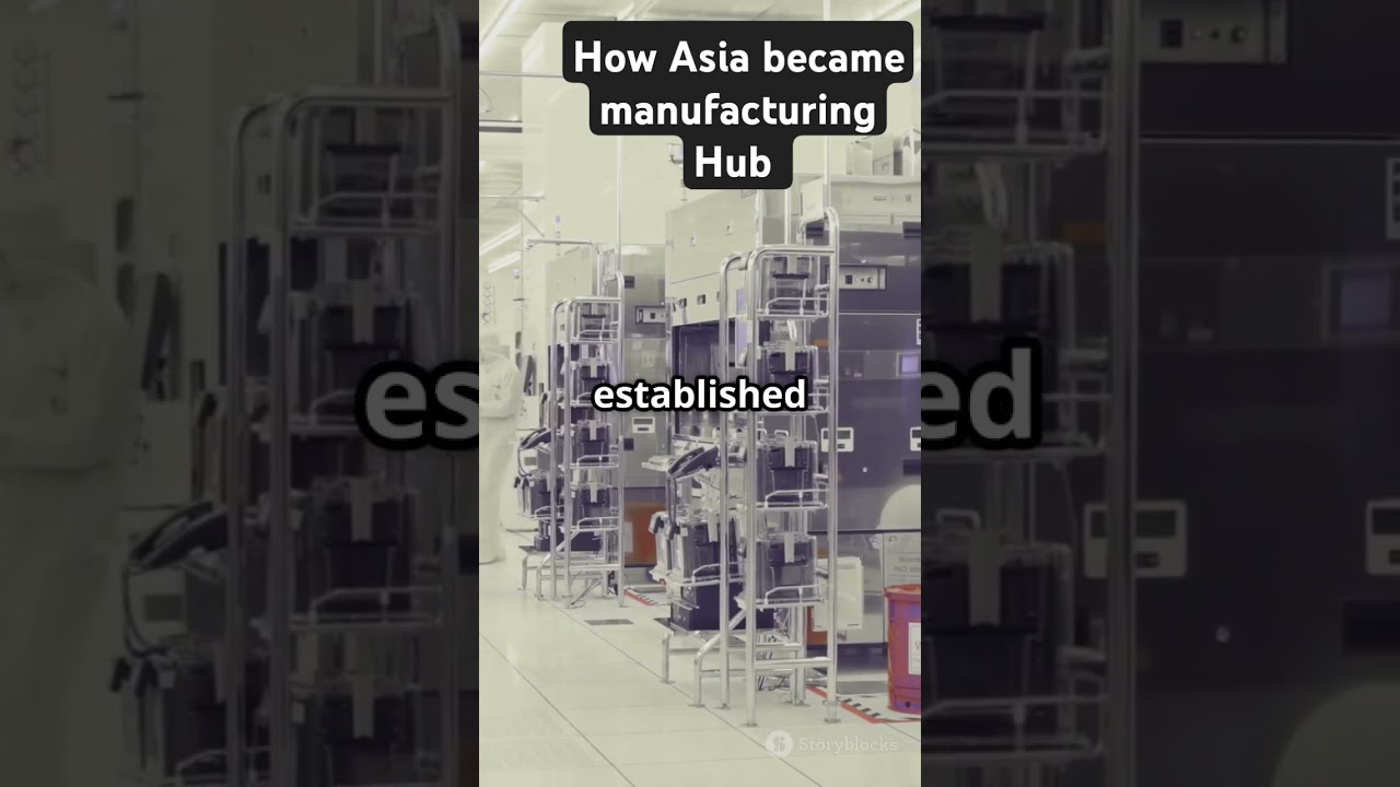 ASIA'S RISE TO MANUFACTURING HUB. 