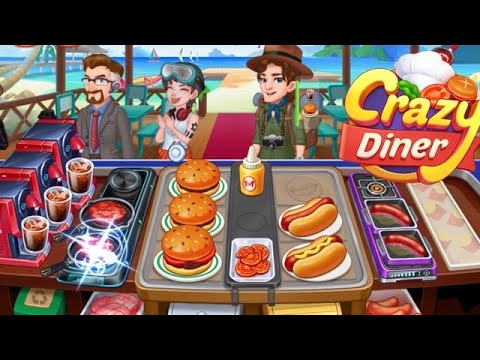 Crazy diner Burger Hut 🍔🌭 Levels 218 Cooking Mobile Games