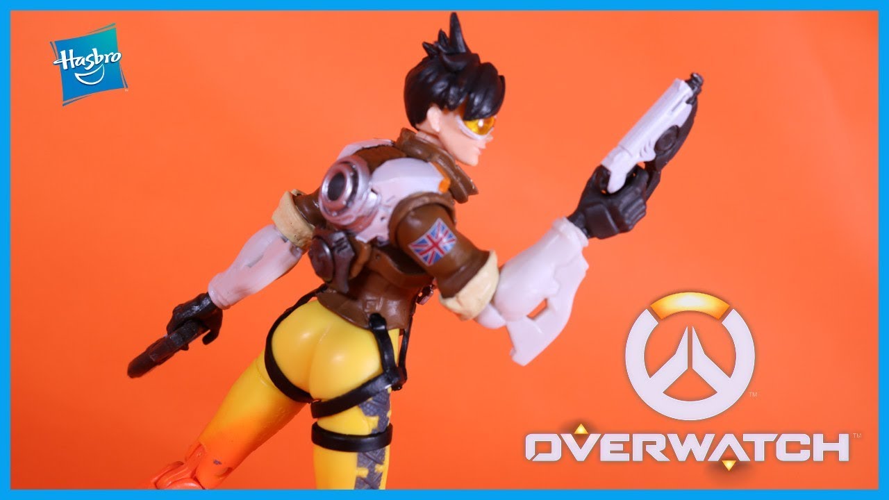 Overwatch TRACER Hasbro 6 Ultimates Figure Video Review And Images
