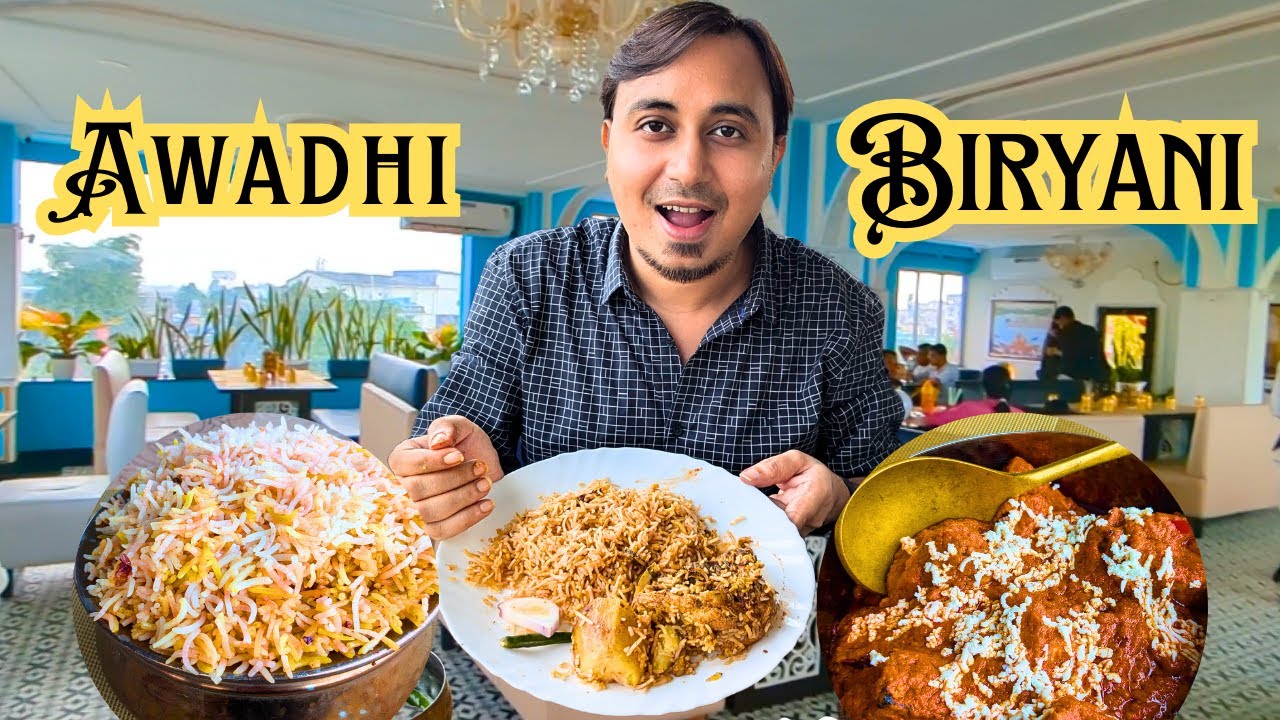 Authentic Awadhi Biriyani At Awadh Restaurant 😍😋😍#biriyani #awadhi # ...