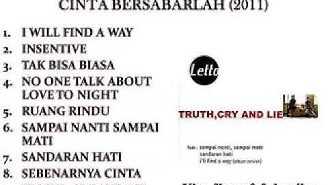 LETTO FULL ALBUM TRUTH CRY AND LIE