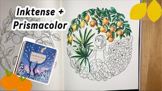 Colouring tutorial Shooting Star | watercolor pencils + Prismacolor | Maria Trolle | Part 1
