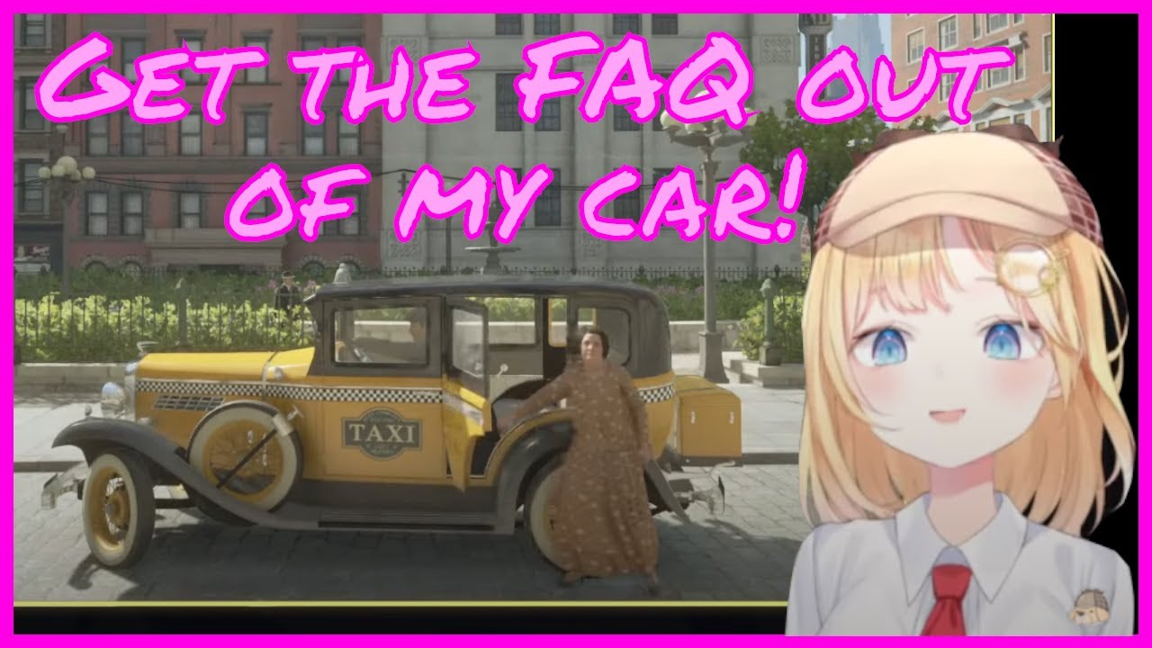 Amelia Watson the most Ambitious and Polite Driver of the 1930s...or ever [Hololive]