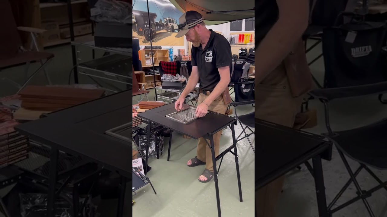 Drifta Stockton Aluminium Charcoal Table - Drifta Camping & 4WD