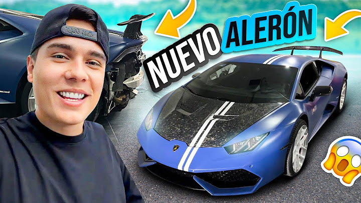 NUEVO ALERÓN GIGANTE A MI LAMBORGHINI😱 *transformación pte2* | ManuelRivera11