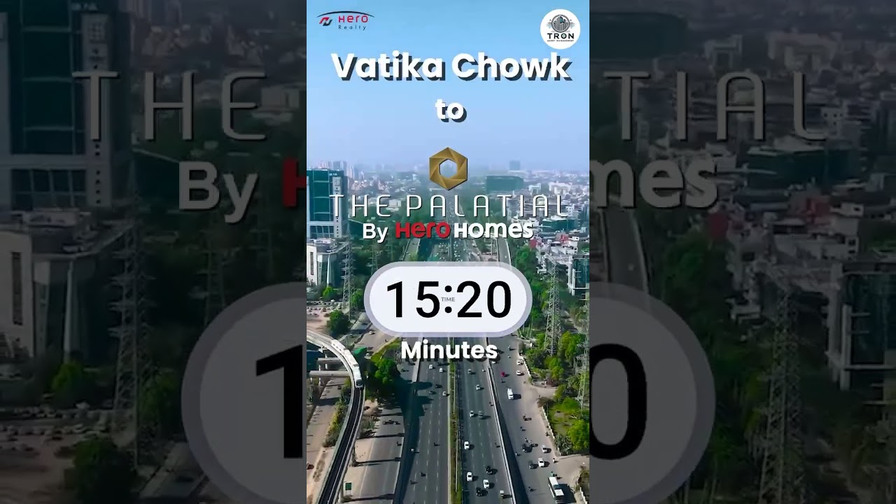 Hero Realty Presents The Palatial | New Epicentre of Luxury Living in Gurgaon 