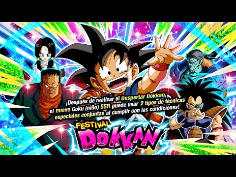 SUMMONS AL NUEVO KID GOKU PHY EN DOKKAN BATTLE