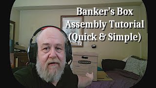 Banker’s Box Assembly Tutorial (Quick & Simple)