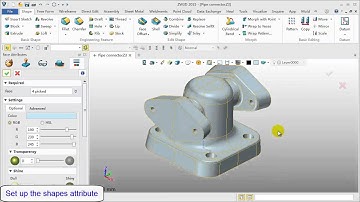 ZW3D Tutorial Shape   Pipe connector