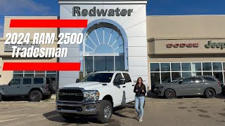 New 2024 Ram 2500 Tradesman Crew Cab 4x4 - HEMI V8 | Stock # RR26754 - Redwater Dodge