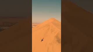🐫 Sandboarding in Jordan 🇯🇴 Let's go!!! 🔥 #jordan #travel #shorts #desert #sandboarding