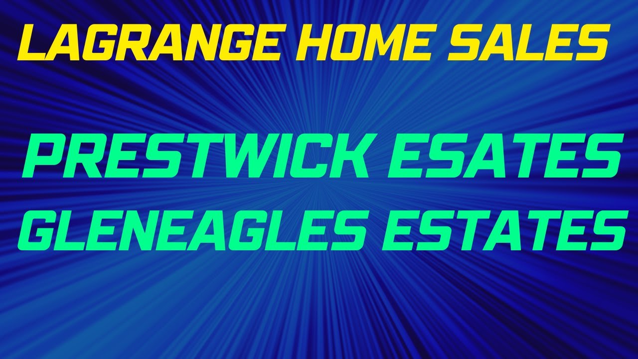 Homes Sold in LaGrange KY Prestwick Estates & Gleneagles Estates YouTube