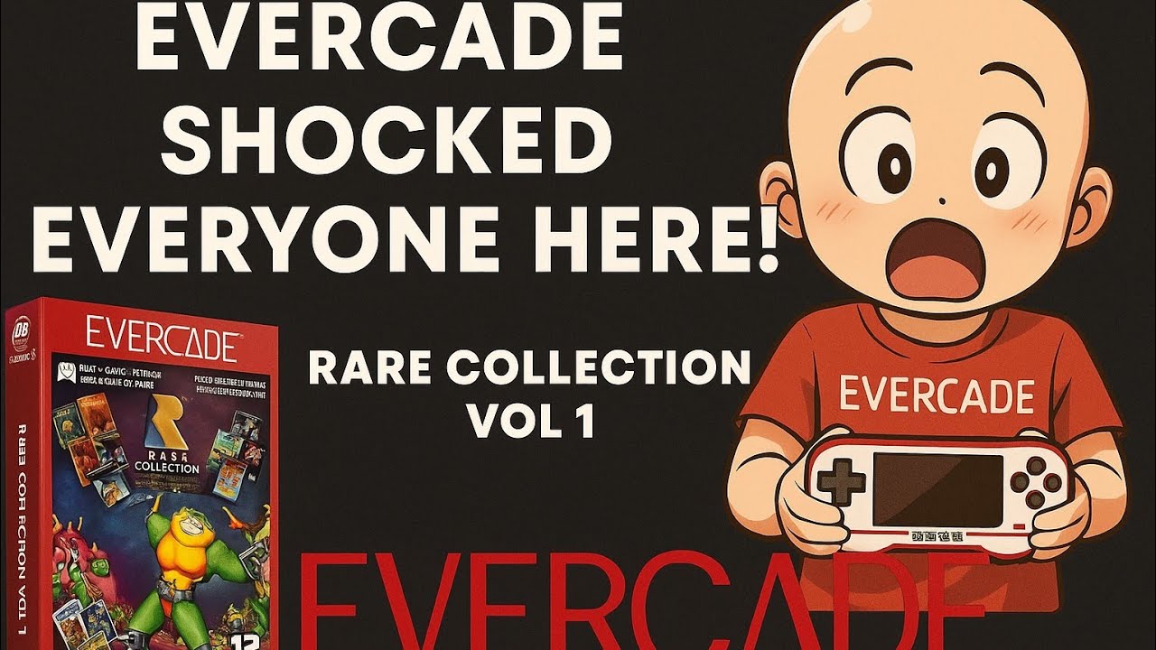 Evercade Shocked Everyone Here! The RARE Collection Vol 1