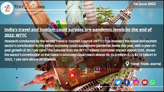 Indias Travel And Tourism Could Surpass Pre-Pandemic Levels By The End Of 2022 Wttc