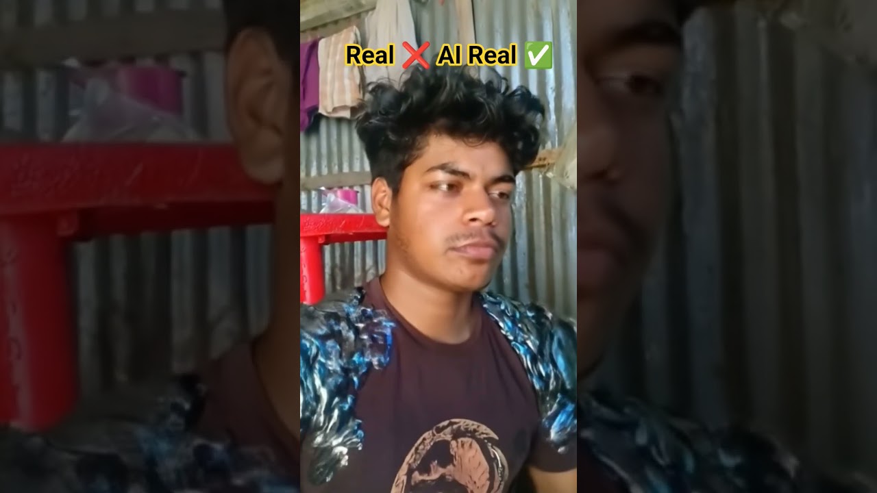 real ❌ ai real ✅ 