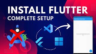 How to Install Flutter Without Android Studio Hindi | Flutter Setup in VS Code