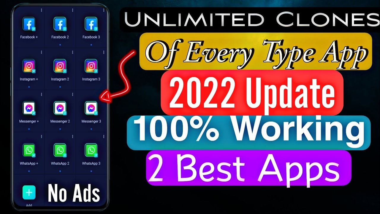 Best Multiple App Cloner || How To Clone App || Unlimited App Cloner ...