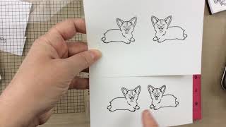 How to mirror image a stamp