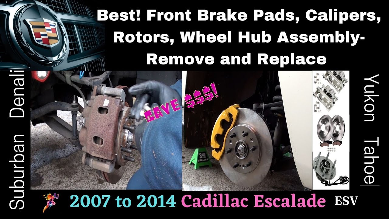 Cadillac Escalade Brake Repair Front Brake Pads Calipers Rotors
