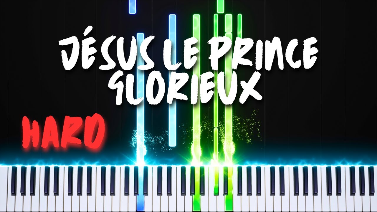 Gael Music - Jésus le Prince Glorieux | HARD PIANO TUTORIAL BY Extreme Midi