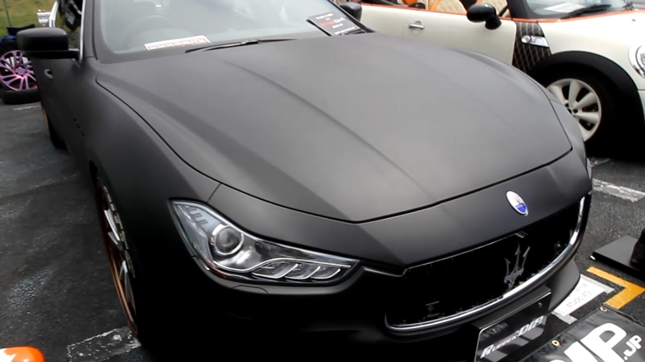 Hd Maserati Ghibli Modified マセラティギブリカスタム スーパーカーニバル17 お台場 Youtube