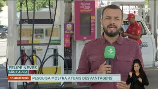 Diferença de preço entre etanol e gasolina superior 8% inviabiliza a troca, alerta Fipe