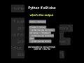 Hello? You can’t solve this basic Python logic? #shorts #short #python #ifelse #code #youtubeshorts