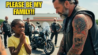 Little Black Girl Begged Bikers To Be Her Family For A Day — What Bikers Did Shocked The Entire Town
