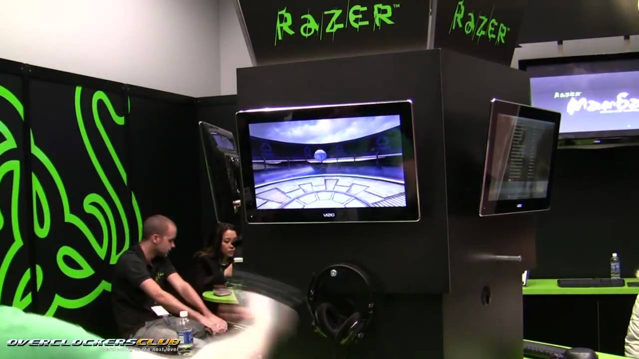 CES 2010 - OCC - Razer - Sixense Light Saber Tech Demo
