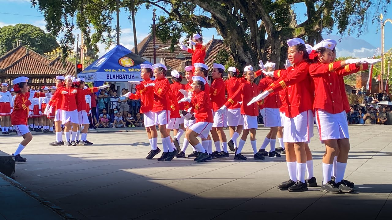 Lomba Gerak Jalan Kreasi dan Inovasi Tingkat SD Putri Sekabupaten Gianyar 2024