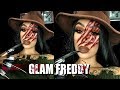 GLAM FREDDY KRUEGER | Halloween Makeup Tutorial