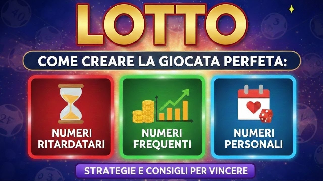 Gioco del Lotto🍀Come creare la giocata perfetta: Ritardatari, Frequenti e Numeri Personali 💰