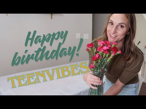 My Oldest Turns 14! Fall Birthday Prep 🍂🎂