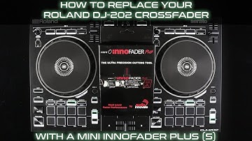 Installing/Upgrading to a Mini Innofader Plus (S) in a Roland DJ-202