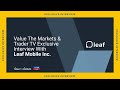 EXCLUSIVE INTERVIEW: LEAF Mobile Inc. - The Mobile Games Powerhouse