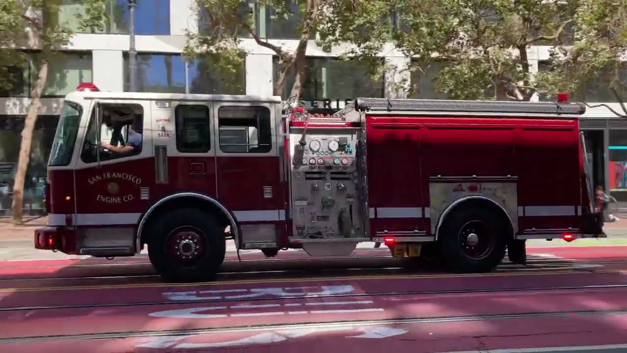 San Francisco Fire Department Market St & Mason St San Francisco