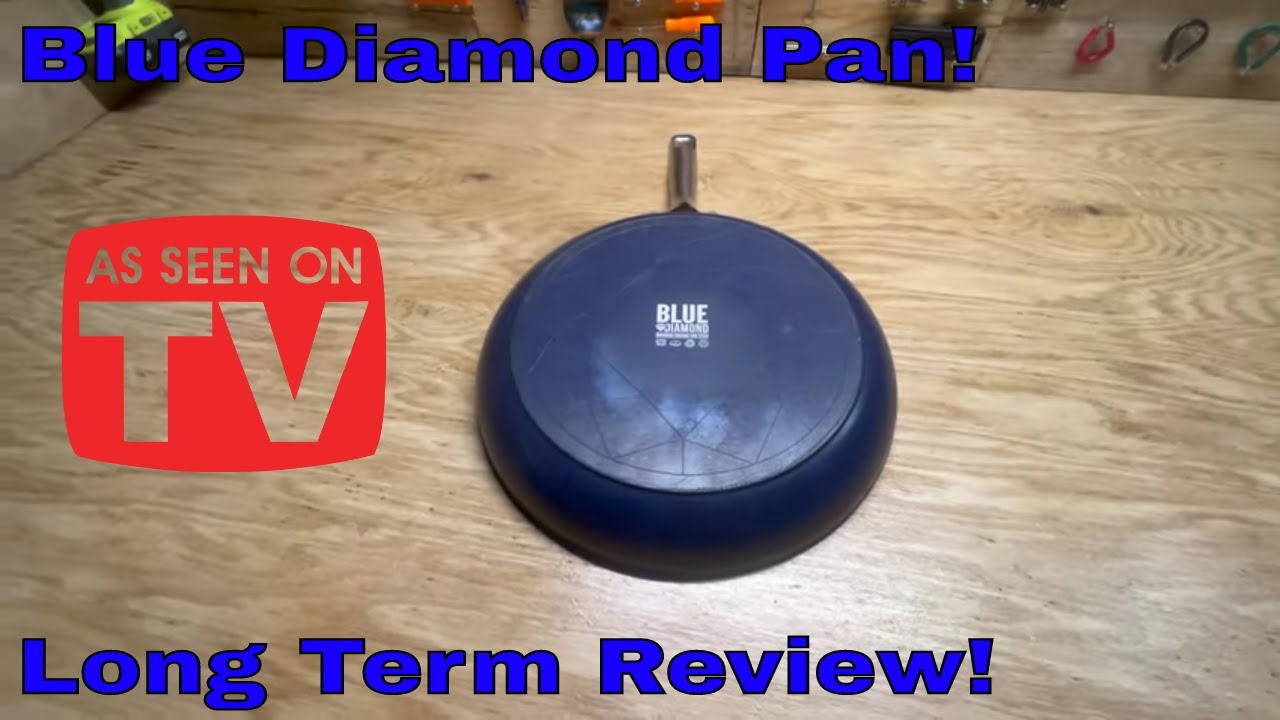 Blue Diamond Frying Pan Long Term Review! As Seen on TV! Is this the