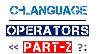 Operators in C Programming Language (Part-2) | Learners Region