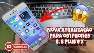 NOVA ATUALIZAÇÃO PARA OS IPHONES 8, 8 PLUS E IPHONE X - IOS 16.7.8 FOI LIBERADO PELA APPLE