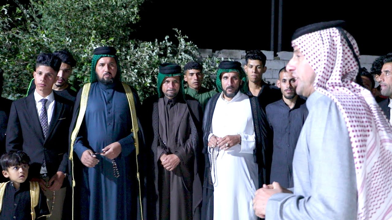 ميدان أفراح السادة بمناسبة زفاف ابنهم السيد رضا السيد امين الغالبي الكرام