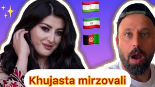 Хуҷаста Мирзовалӣ - Ман ориёиям | khujasta mirzovali Iranian reaction Tajikestan music