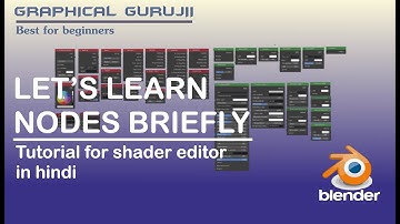 Introduction to Nodes and shader editor | Blender