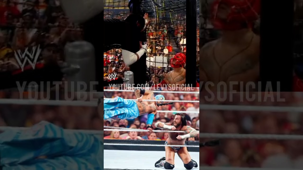 CM Punk provokes Rey Mysterio and this happens... - 