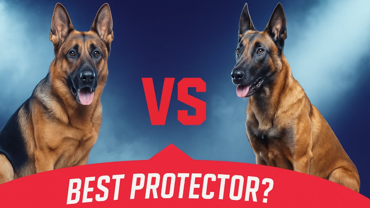 German Shepherd or Belgian Malinois Who Makes The Better Protector?