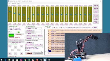 Robokits Arduino Uno based 18 Servo Controller board - Part- 3 (Delay, Speed and GOTO functions)