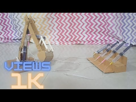 Science Project Jcb MINI HYDRAULIC 💧💧JCB || SCIENCE PROJECT || - YouTube