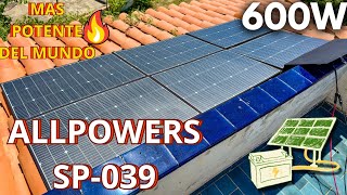 ☀️💪 PANEL SOLAR PORTÁTIL DE 600W: POTENCIA MÁXIMA EN MOVILIDAD 🔋 ALLPOWERS SP-039 #SOLAR #ALLPOWERS