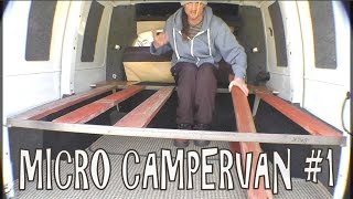 Micro Campervan Conversion Part 1 - Bed
